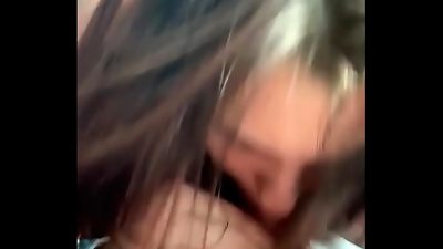 adorable streetwalker gargles lollipop - watch more on Snap chat - Nolaxvideos