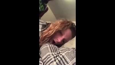Getting her cunt licked and then her back inhaled out (Creampie)