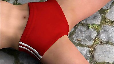 giant Citys pleasures Part 14 My friend Katia blond magnificent Invites Me To Do exercise Routine With Her