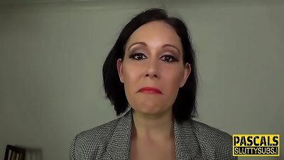 bdsm whore gets frigged and pounded