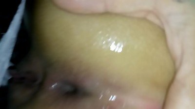 moans giving the booty to lover Edson