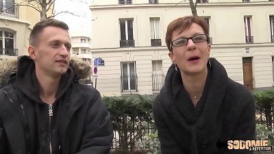 Juliette, highly wild milf, buggered in her cellar