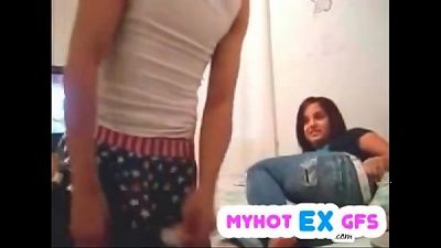Ebony Teen Couple Sextape MyHotEXgfs.com