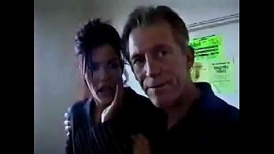 He nails her blonde step daughter