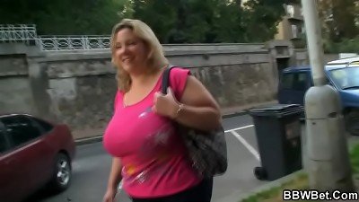 He awakes this steamy fatty to smash her rock hard