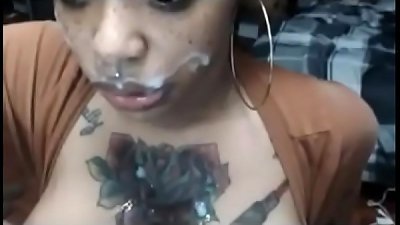 THOT BITCH LOVING MY BIG DICK