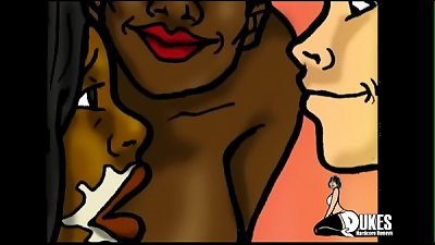 Spoiled Rich stud thoat tears up huge ass ebony instructor