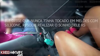 The Day Kriss hotwife Fulfilled Uber Driver's fantasy