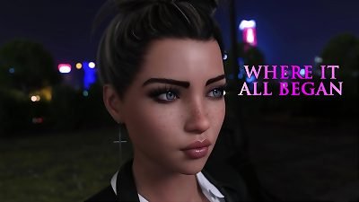 Where It All began - cool chinese chick poses nude ( The trip Back Home) - Part 2