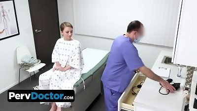 PervDoctor - uber-sexy young Patient Needs physician Oliver's special approach  For Her pink vagina