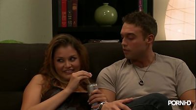 unsatisfied mischievous wife fuck-a-thon in front of her hubby