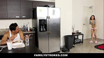 FamilyStrokes - Step-Daughter Lives to Please Her Daddy