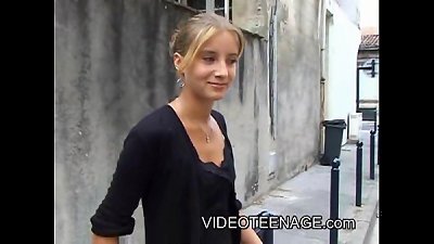 legal years senior ash-blonde teenage first casting