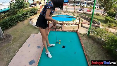 unexperienced japanese teenage with huge udders nailed after a day out