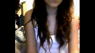 Mi amiguita Linda de Monterrey en la webcam desnuda