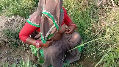 Indian Village Bhabhi screwing Outdoor hook-up In Hindi