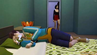 asian sister pounds Sleeping step-brother After Waking Him Up sucking His manhood - asian brother And sister Share sofa | korean Family | bro And sista Sleeping fucky-fucky