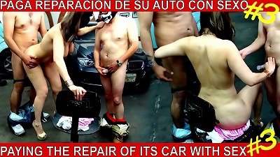 Danna red-hot paying with my donk the service of my car Part: 3