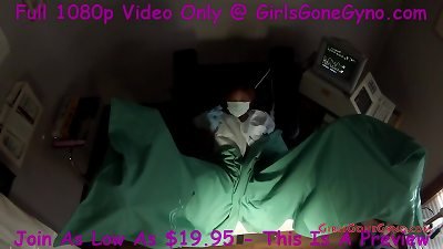 Latina becomes human guinea pig for electric stimulation research by physician Tampa at GirlsGoneGyno.com