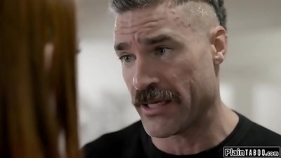 gf manipulated into sex by her bfs dad