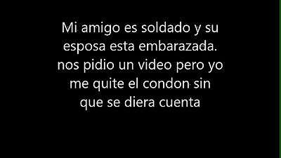 Esposa de amigo embarazada se deja