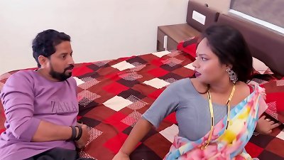 The step brother calls his step sis home when his wife is not at home