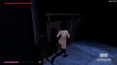 Roshutsu [SFM hentai game] Ep.1 exhibitionist japanese lady bare in the public street