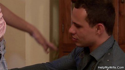 husband pal eats and fucks her youthfull slit