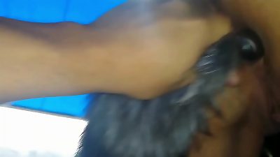 Motorcycle courier deviated from the path