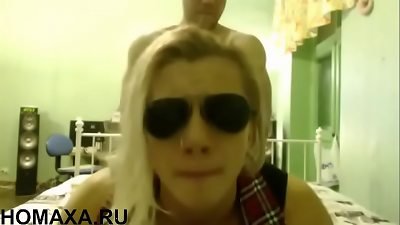 Ð–ÐµÑÑ‚ÐºÐ¾ Ñ‚Ñ€Ð°Ñ…Ð°ÐµÑ‚ Ð»ÑŽÐ±Ð¾Ð²Ð½Ð¸Ñ†Ñƒ Ð² Ð¾Ñ‡ÐºÐ°Ñ… Ñ€Ð°ÐºÐ¾Ð¼