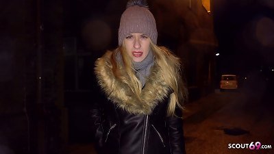 GERMAN SCOUT - tough anal romp FOR skinny damsel NIKKI AT STREET audition BERLIN