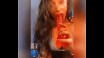 What a sheer pleasure it gives me to blow knob