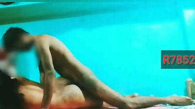 Mona bhabhi turned upside down and kneed her booty