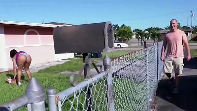 BANGBROS - Rose Monroe juggling Her brazilian large butt On My spear