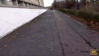 HUNT4K. classy youthful redhead boasts about her beautiful hookup skills