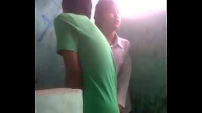 Bhutanese Nepali damsel in uniform fucks in public restroom resulting in custom all