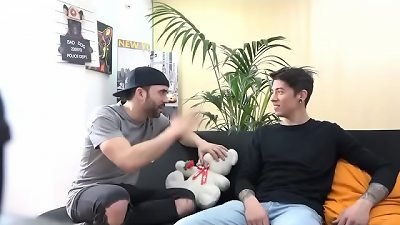 A pair of strangers seeing porn. Will they end up fucking?