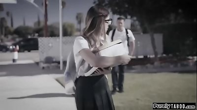 Nerdy teen take sexual revenge on bullies n is fucked rough