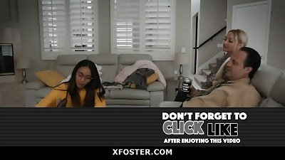 asian Foster daughter-in-law taught to obey her Parent's Need