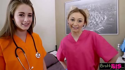 Nurse stepsister nubile cured stepbrothers firm on dick