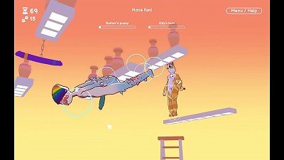 Odymos [ LGBT anime porn game ] Ep.11 double end fake penis swinger for cooter and assfuck fun