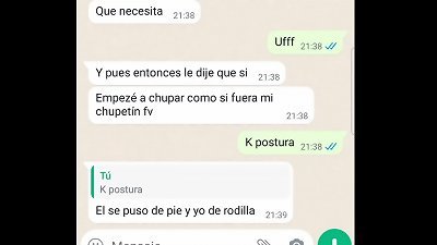 My girlfriend tells me how they poked her in the past part 3