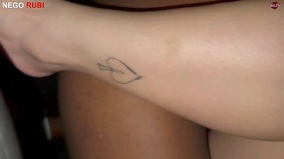 CUCKOLD'S dream - cheating records wife giving it to a super-endowed stud in the car - Paolla cuckold