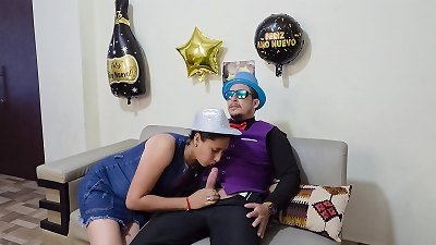 big-bootied stepmother greets the fresh yr by having sex with her stepson