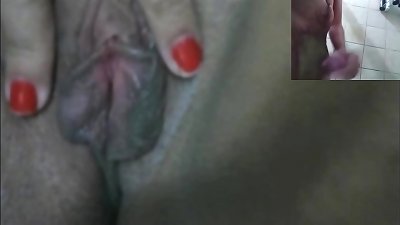 real mexican couple, homemade video, husband enjoys to share his wife