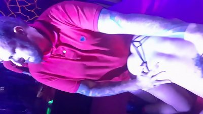 HE WILL COME IN HER FACE, SAYS THE DJ watching THE couple HAVE fuck-a-thon ON STAGE - VIVI CAPETINHA - DNOX BRAZIL- NICOLE BRAZIL OFFICIAL - PAULINHO DA PRAIA GRANDE