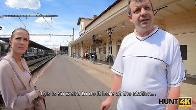 HUNT4K. cuckold should watch how rich stud plows his girlfriend