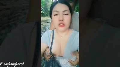 Andrea and Migz Outdoor adventure