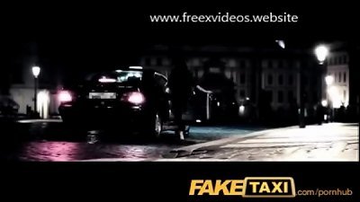 FAKETAXI mature blond hungry FOR LATE NIGHT manhood