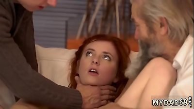 senior stud drills associate' compeer's step daughter-in-law and youthful girl